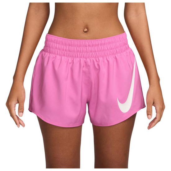 Nike Γυναικείο σορτς One Swoosh Dri-FIT Mid-Rise 3'' Brief-Lined Shorts